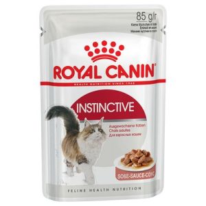 پوچ گربه بالغ رویال کنین با طعم مرغ در سس – Royal Canin Instinctive Gravy with Chicken