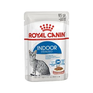 پوچ گربه ایندور رویال کنین – Royal Canin Indoor Wet Food برای گربه‌های خانگی