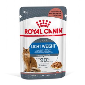 پوچ گربه بالغ رویال کنین مدل لایت – غذای کم‌کالری Royal Canin Light Pouch