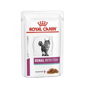 پوچ گربه بالغ رنال رویال کنین با طعم ماهی – Royal Canin Renal Fish Pouch