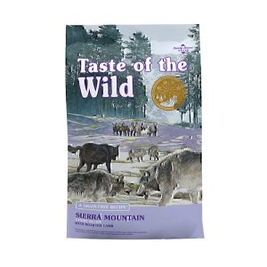 غذای خشک سگ تست آف ده ویلد تری سگ بره (Taste of the Wild – Sierra Mountain Canine Formula with Roasted Lamb)